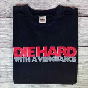 Vintage 1995 Die Hard With A Vengeance Movie Promo T-shirt
